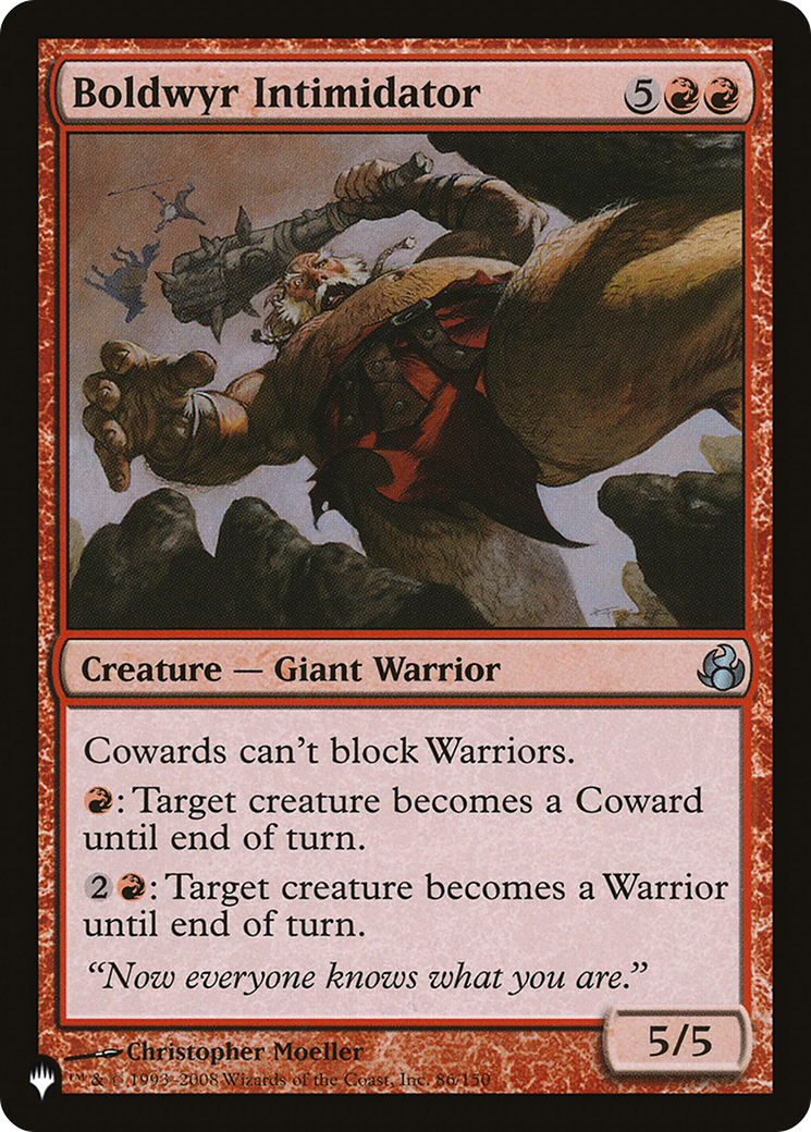 Image of Boldwyr Intimidator (LIST-MOR-86) - The List