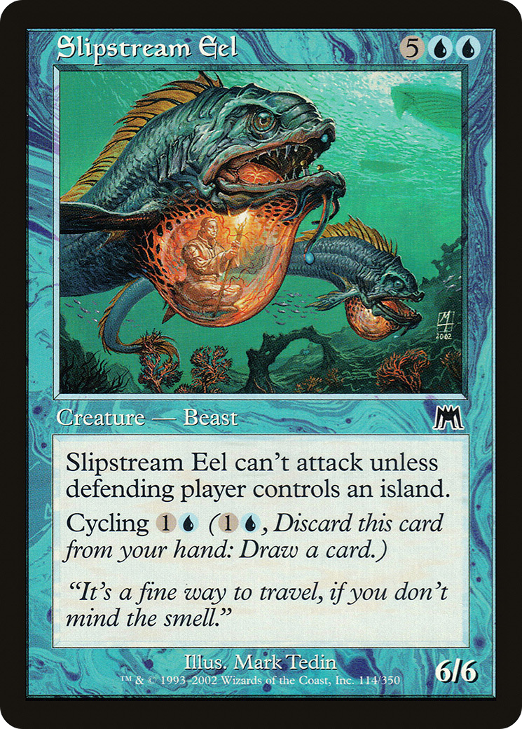Image of Slipstream Eel (ONS-114) - Onslaught Foil