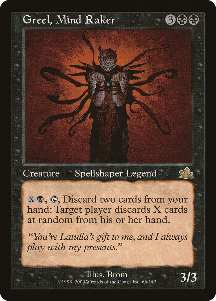 Image of Greel, Mind Raker (PCY-066) - Prophecy