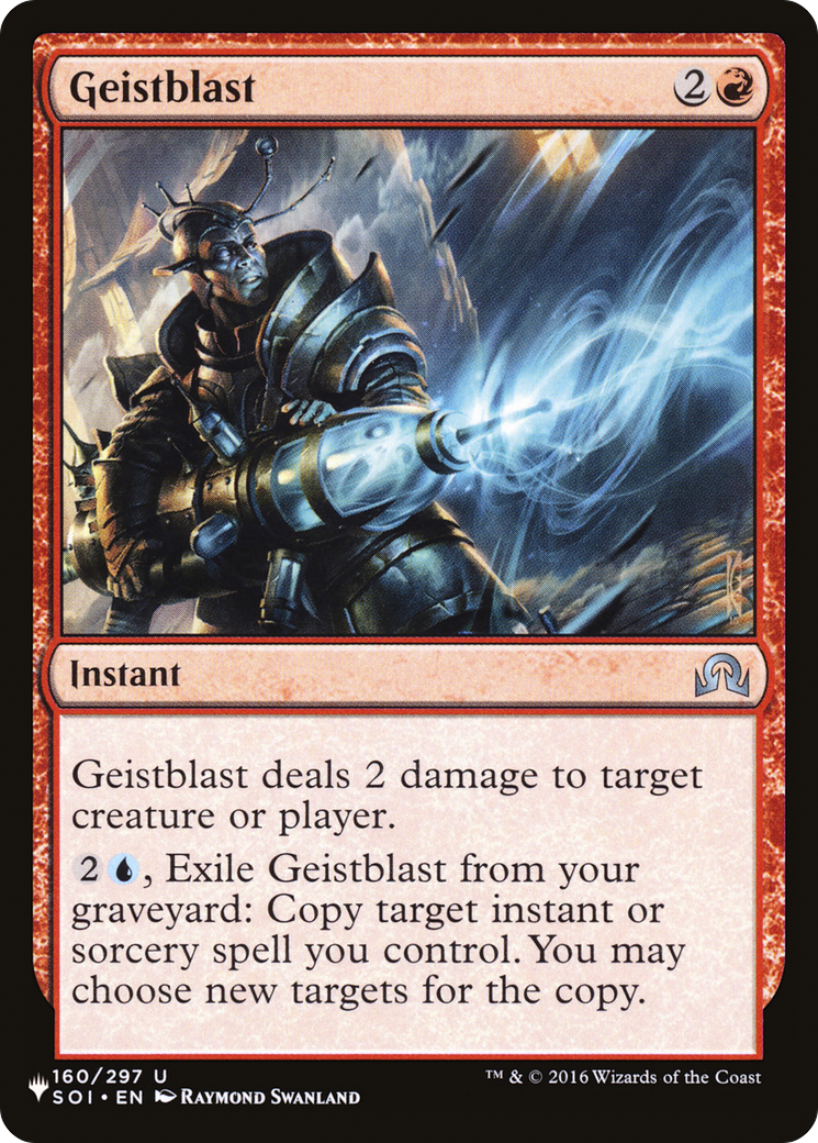 Image of Geistblast (LIST-SOI-160) - The List