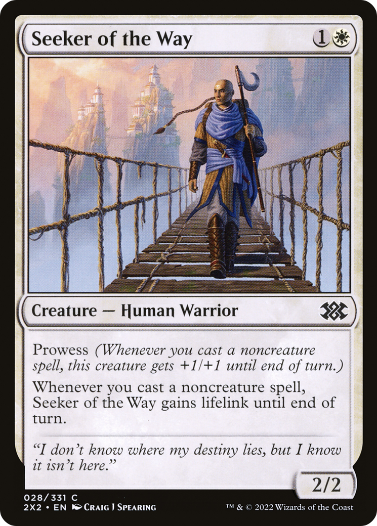 Image of Seeker of the Way (2X2-028) - Double Masters 2022