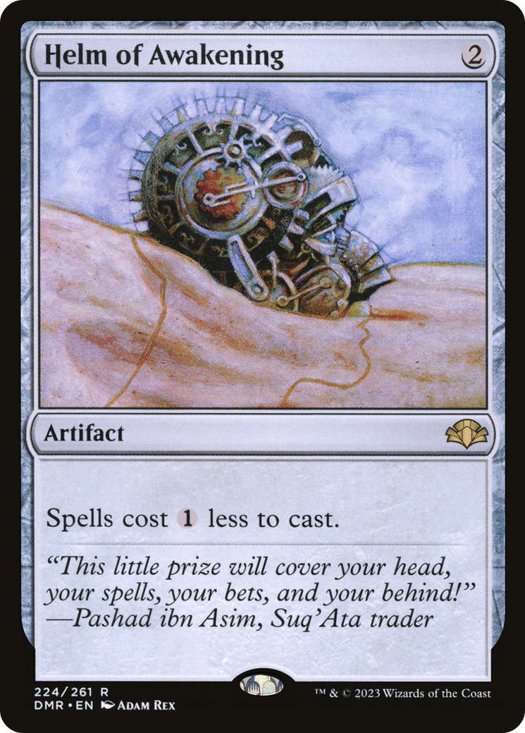 Image of Helm of Awakening (DMR-224) - Dominaria Remastered Foil