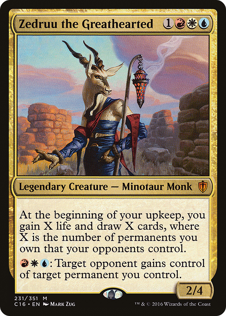Image of Zedruu the Greathearted (C16-231) - Commander 2016