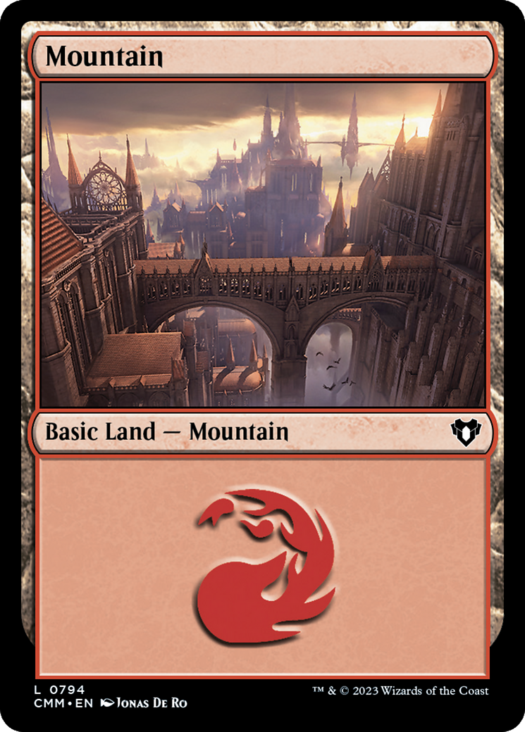 Image of Mountain (0794) (CMM-794) - Commander Masters