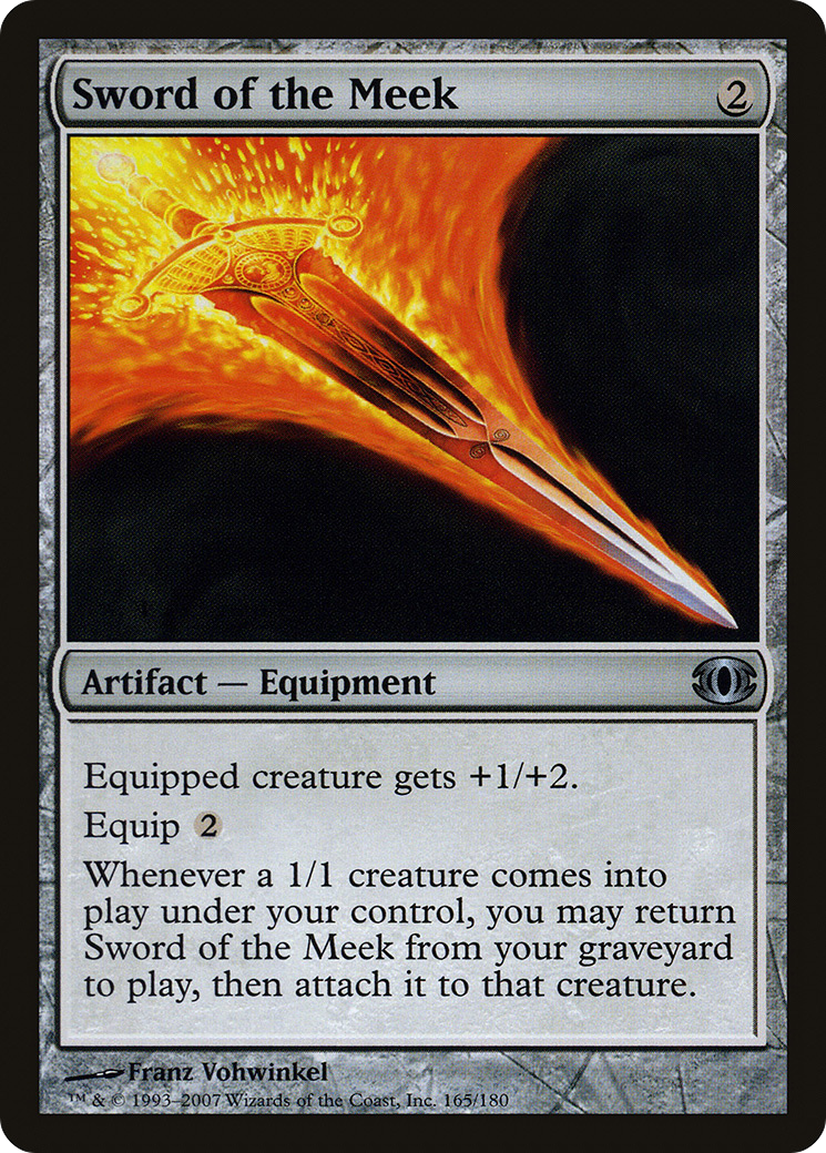 Image of Sword of the Meek (FUT-165) - Future Sight Foil