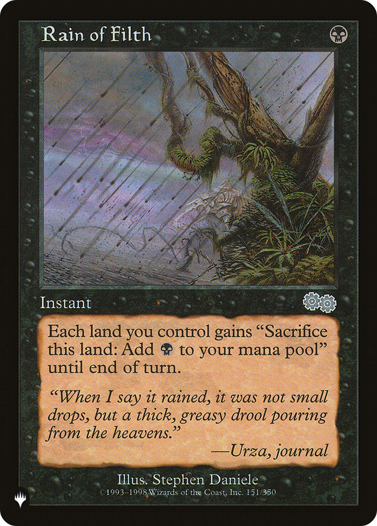Image of Rain of Filth (LIST-USG-151) - The List