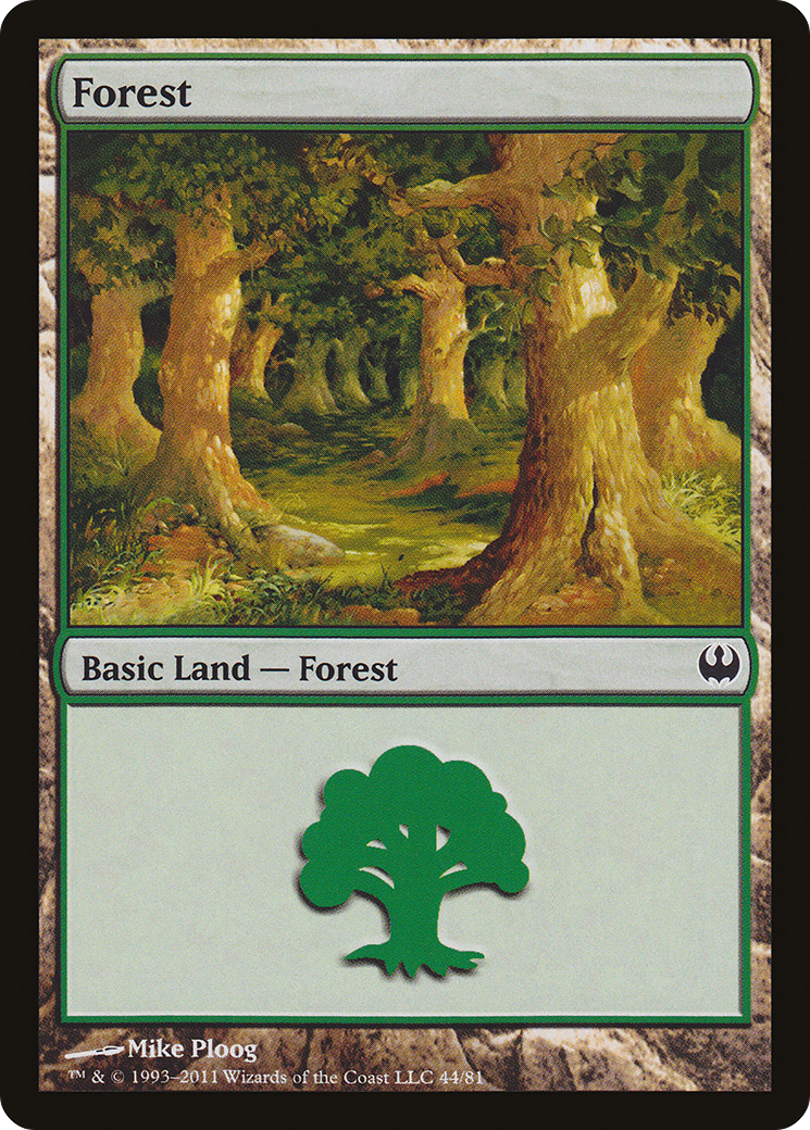 Image of Forest (44) (DDG-044) - Duel Decks: Knights vs. Dragons