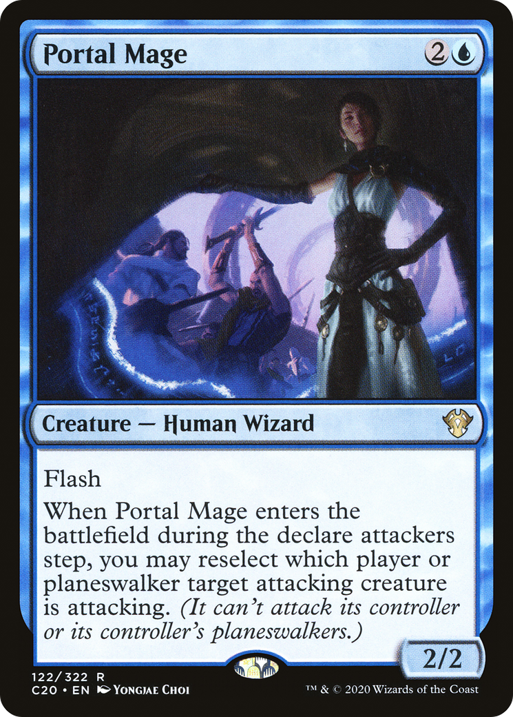 Image of Portal Mage (C20-122) - Commander 2020