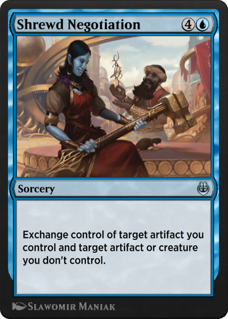 Image of Shrewd Negotiation (KLR-066) - Kaladesh Remastered
