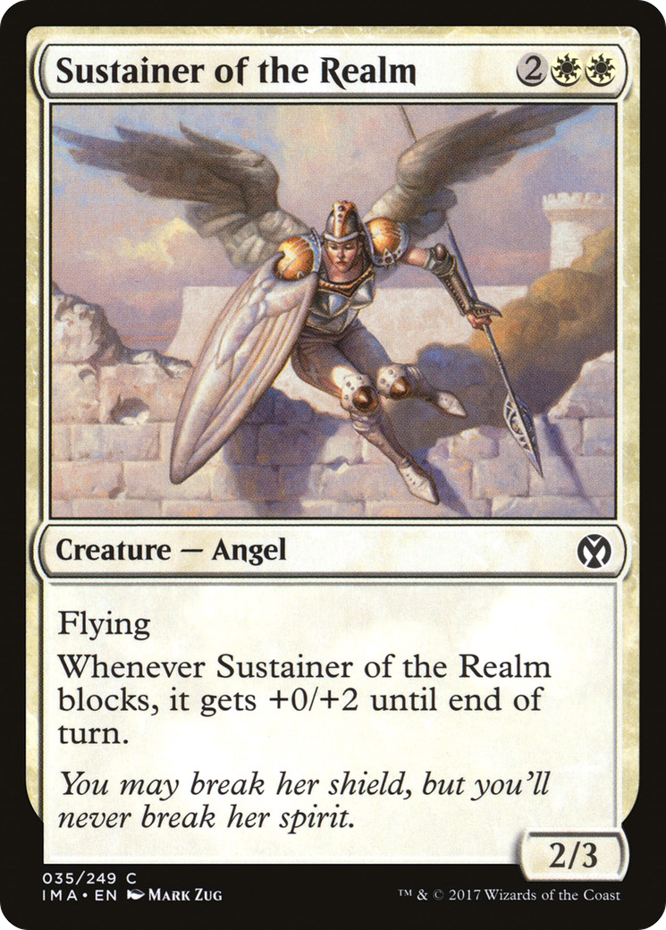 Image of Sustainer of the Realm (IMA-035) - Iconic Masters