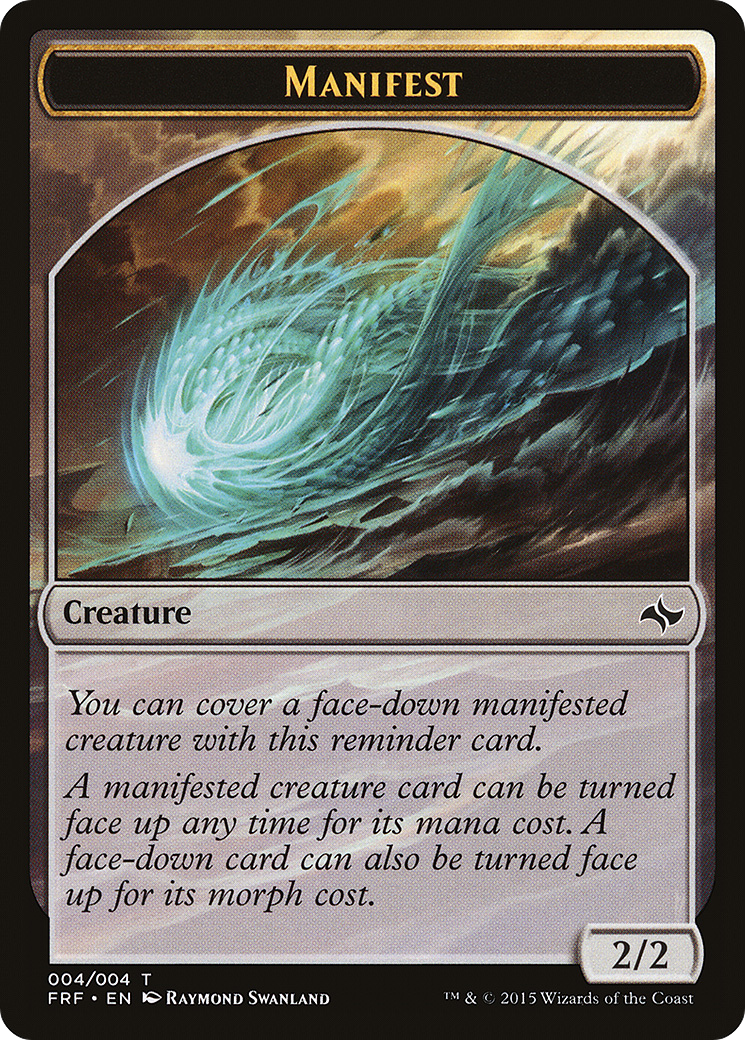 Image of Manifest (FRF-004) - Fate Reforged Tokens