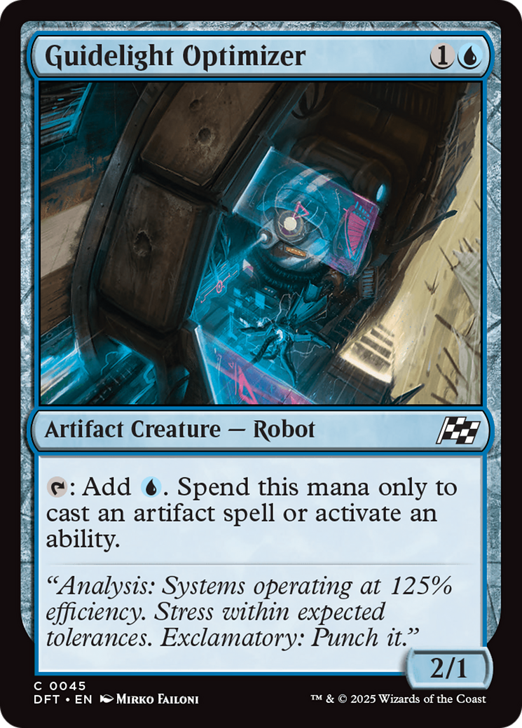 Image of Guidelight Optimizer (DFT-045) - Aetherdrift Foil