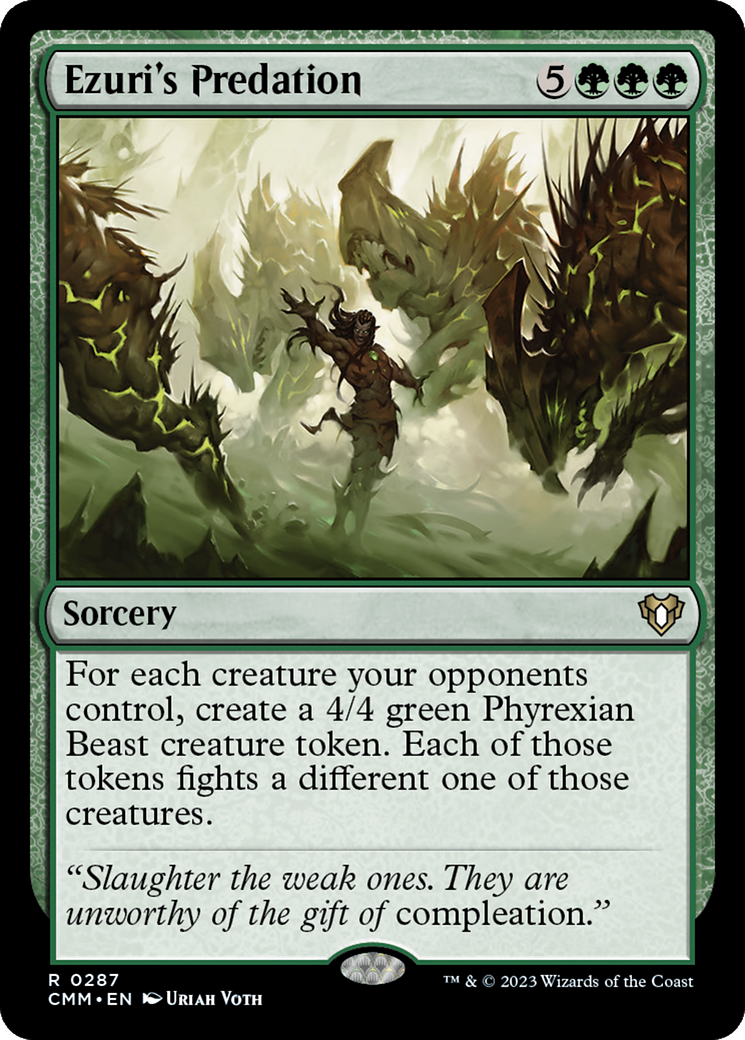 Image of Ezuri's Predation (CMM-287) - Commander Masters