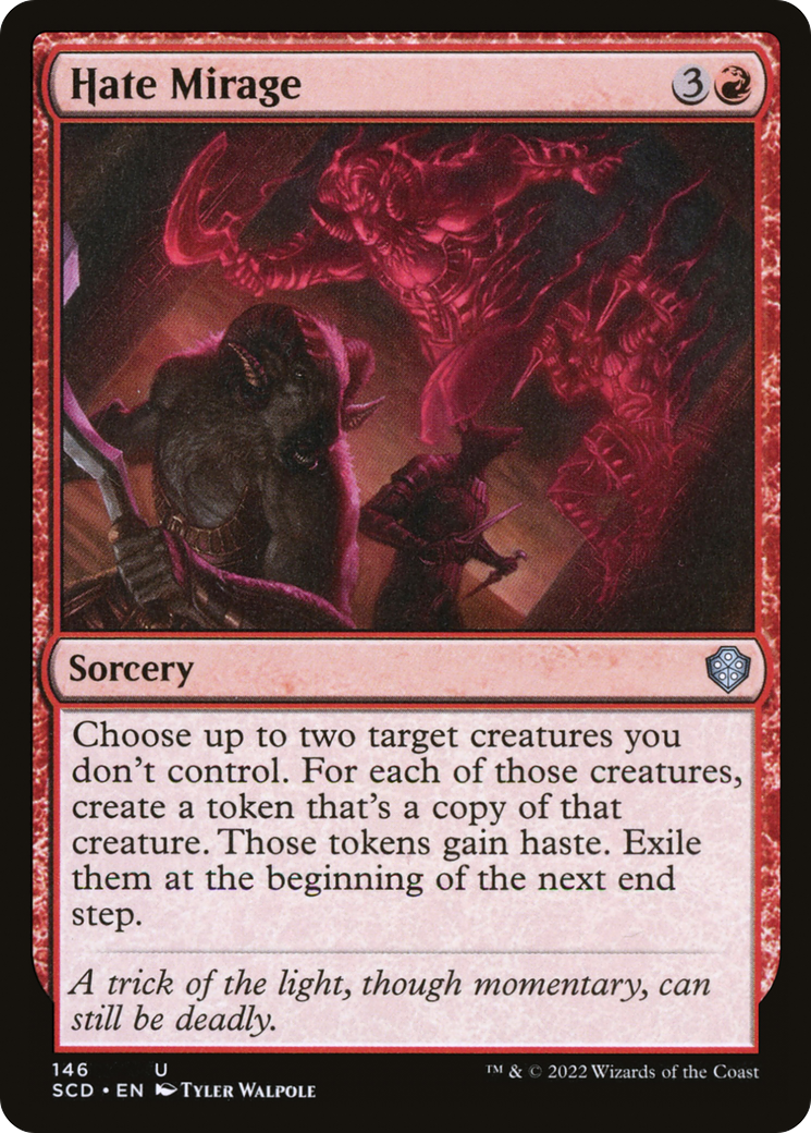 Image of Hate Mirage (SCD-146) - Starter Commander Decks