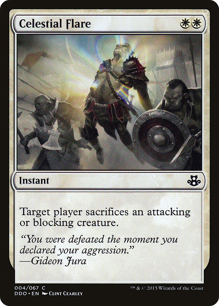 Image of Celestial Flare (DDO-004) - Duel Decks: Elspeth vs. Kiora