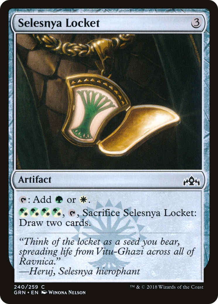 Image of Selesnya Locket (GRN-240) - Guilds of Ravnica