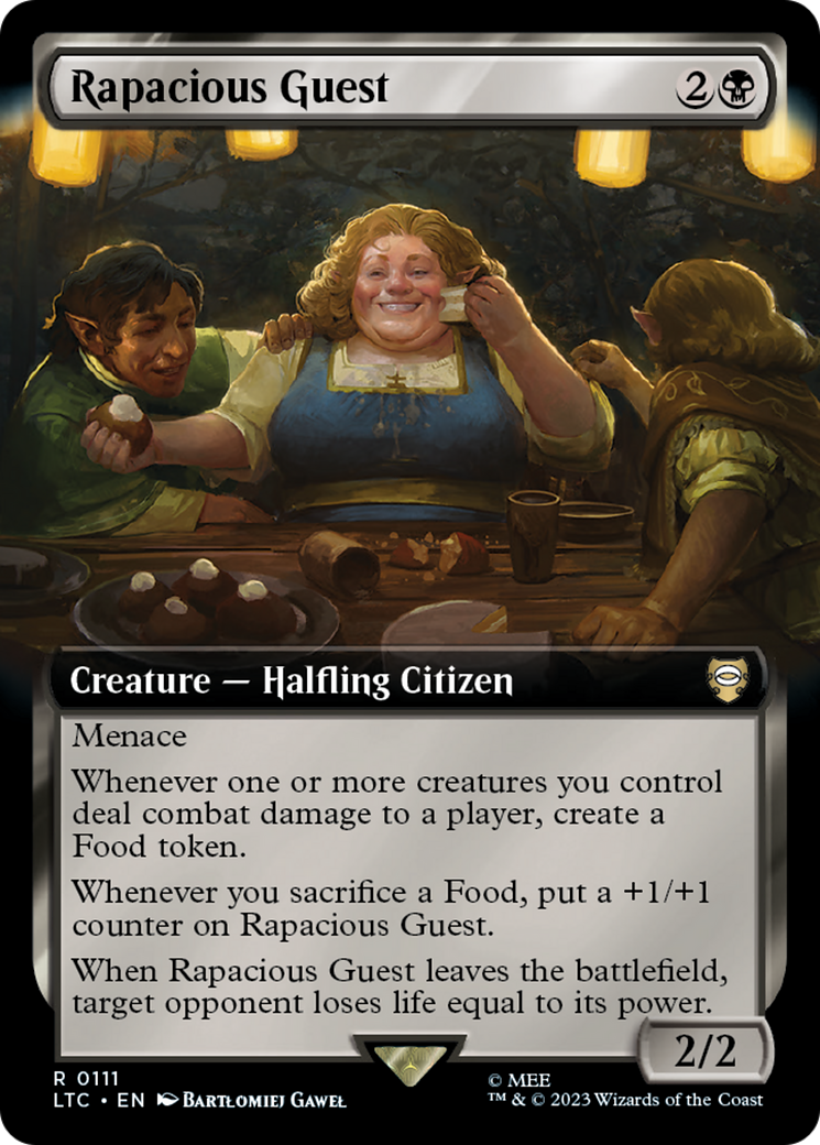 Image of Rapacious Guest (Extended Art) (LTC-111) - Tales of Middle-earth Commander: (Extended Art) Foil