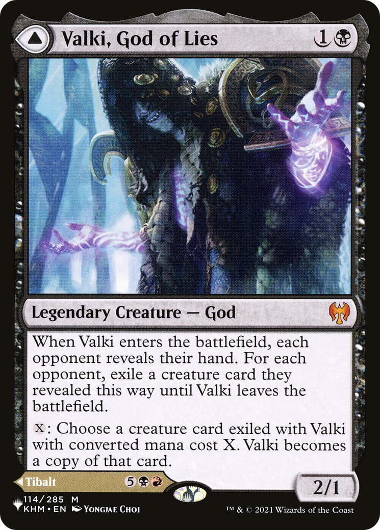 Image of Valki, God of Lies (LIST-KHM-114) - The List