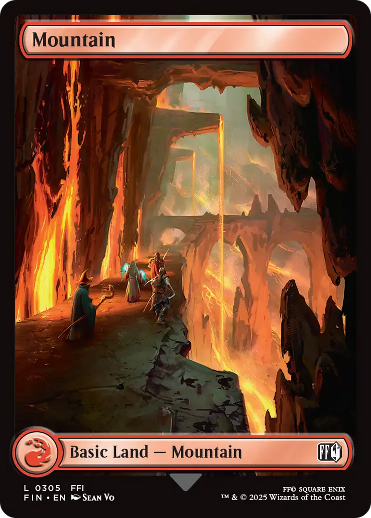 Image of Mountain (0305) (FIN-305) - FINAL FANTASY Foil