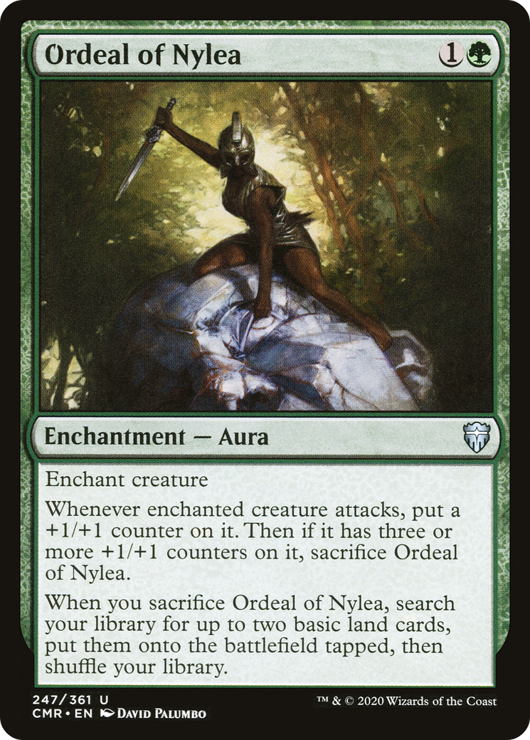 Image of Ordeal of Nylea (CMR-247) - Commander Legends Foil