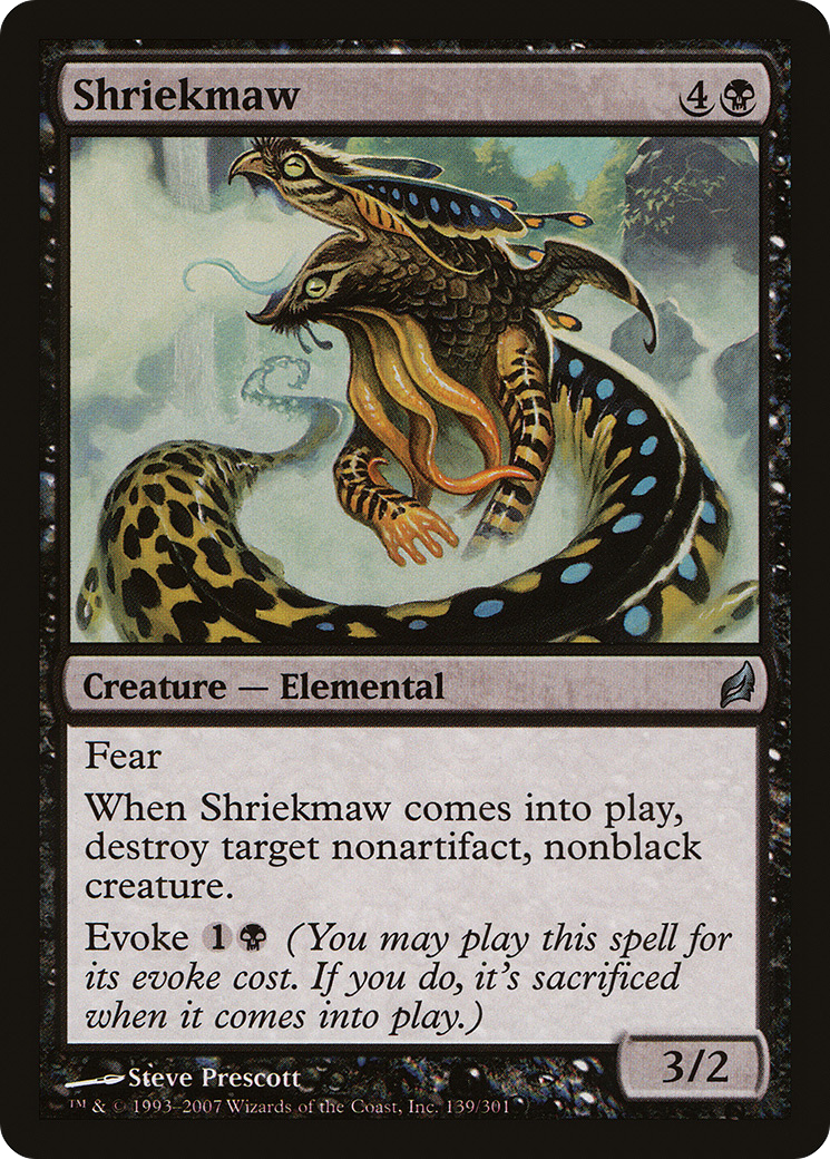 Image of Shriekmaw (LRW-139) - Lorwyn