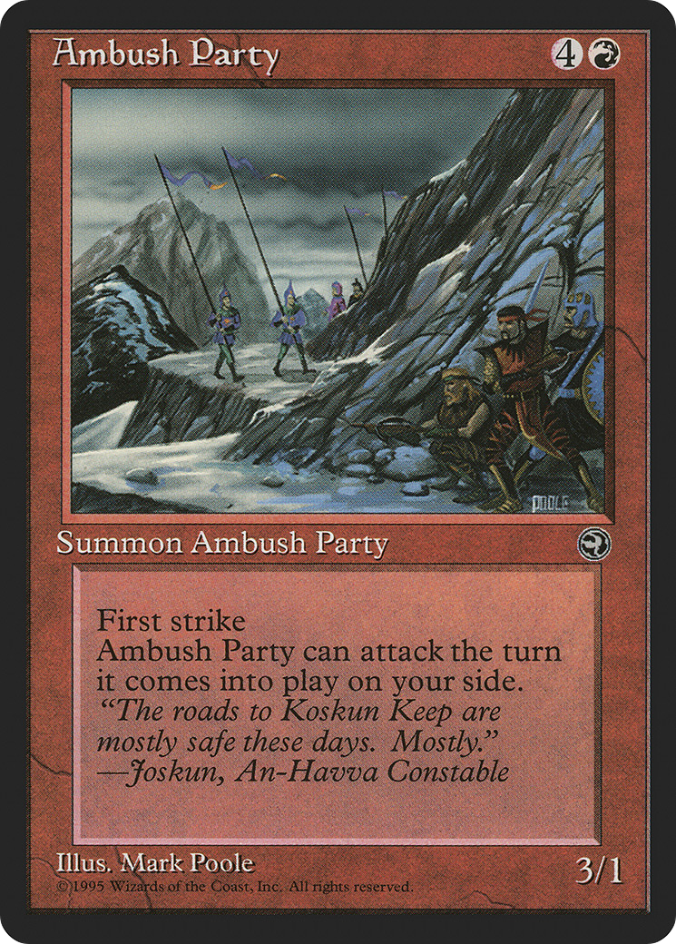Image of Ambush Party [Version 2] (HML-080) - Homelands