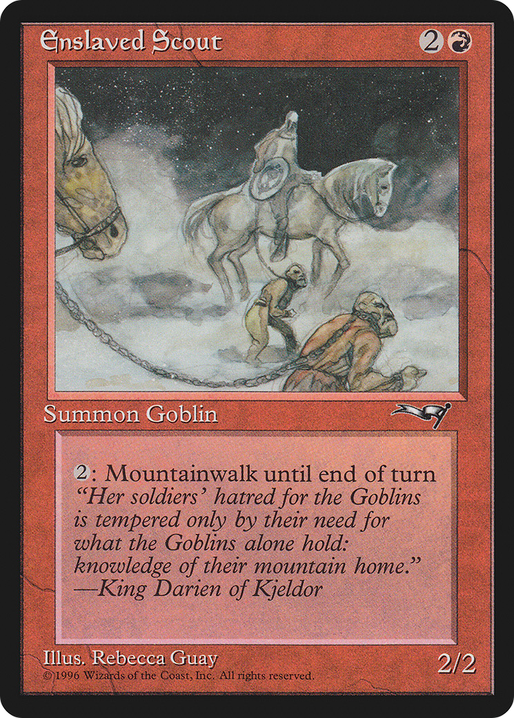 Image of Enslaved Scout (Horses) (ALL-105) - Alliances