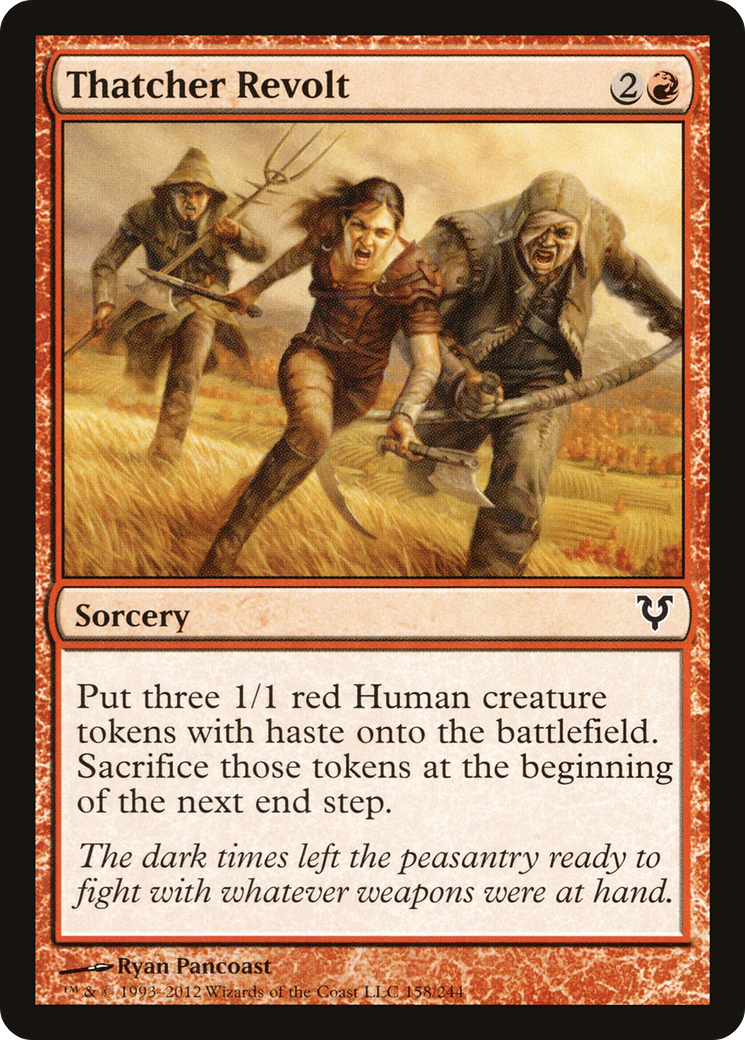 Image of Thatcher Revolt (AVR-158) - Avacyn Restored Foil
