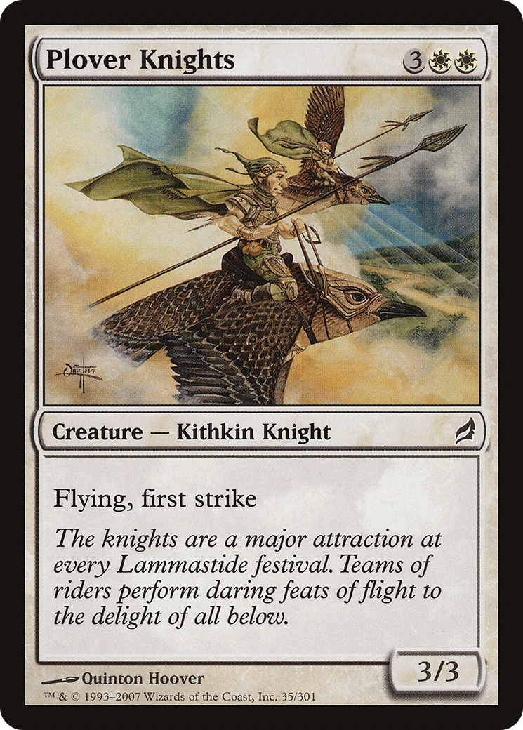 Image of Plover Knights (LRW-035) - Lorwyn