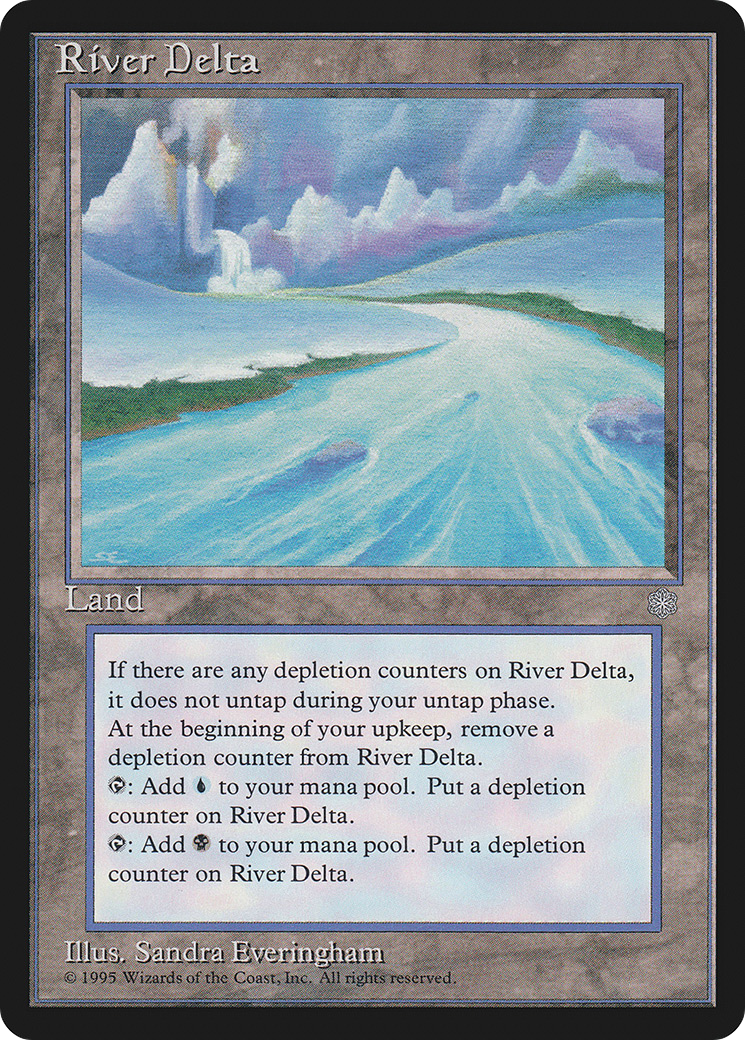 Image of River Delta (ICE-) - Ice Age