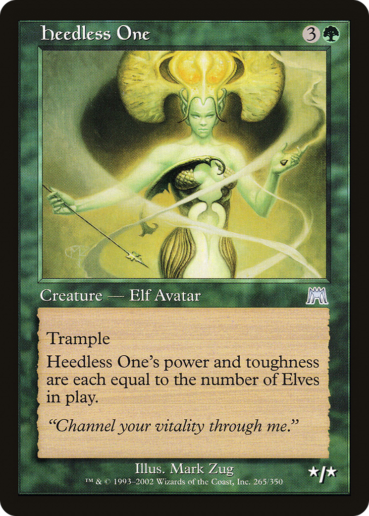 Image of Heedless One (ONS-265) - Onslaught