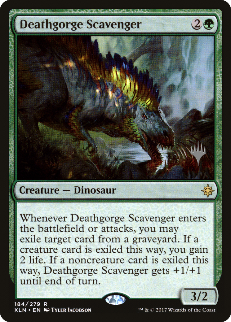 Image of Deathgorge Scavenger (PPM20-184) - Ixalan Promos Foil