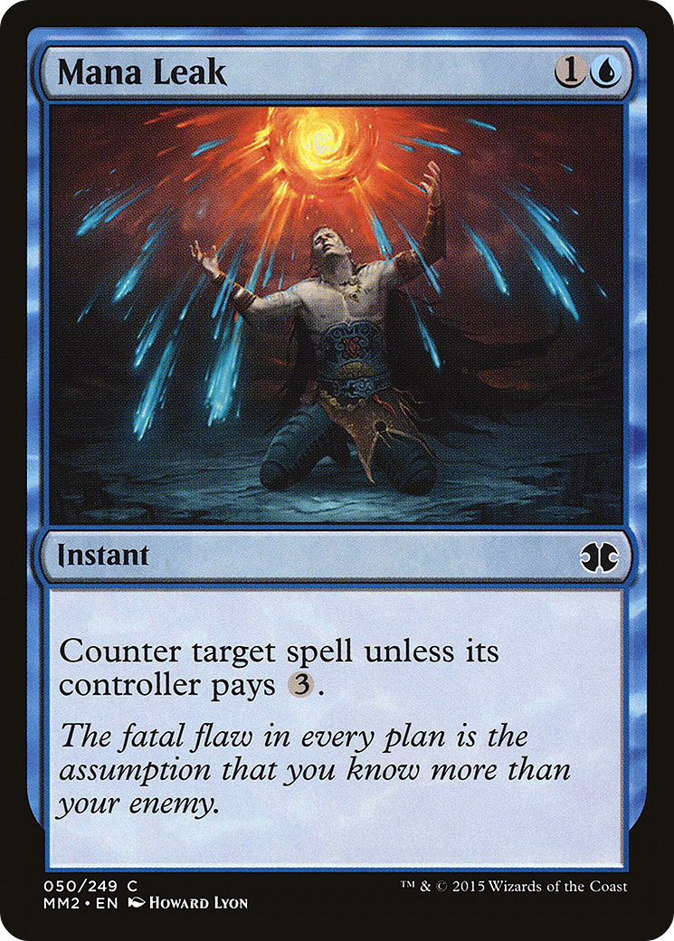 Image of Mana Leak (MM2-050) - Modern Masters 2015