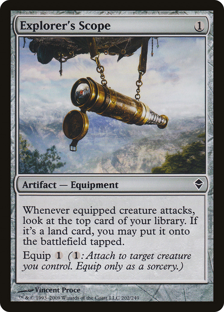 Image of Explorer's Scope (ZEN-202) - Zendikar
