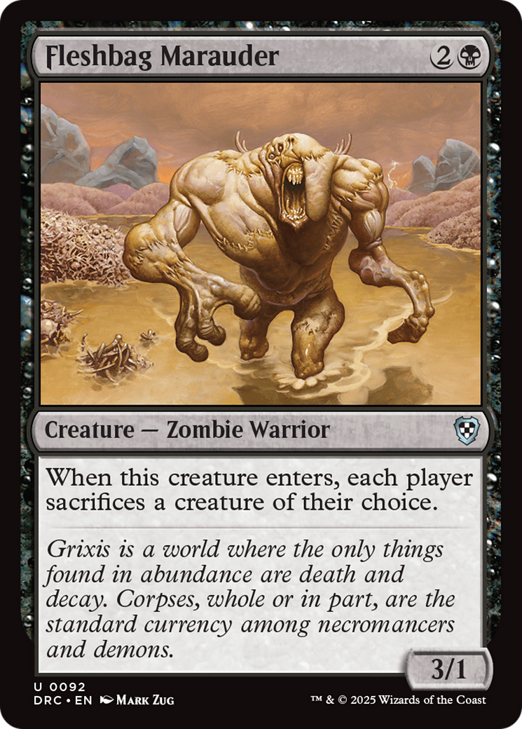 Image of Fleshbag Marauder (DRC-092) - Commander: Aetherdrift