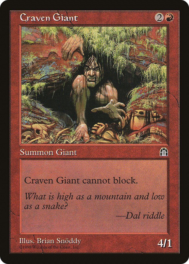Image of Craven Giant (STH-) - Stronghold