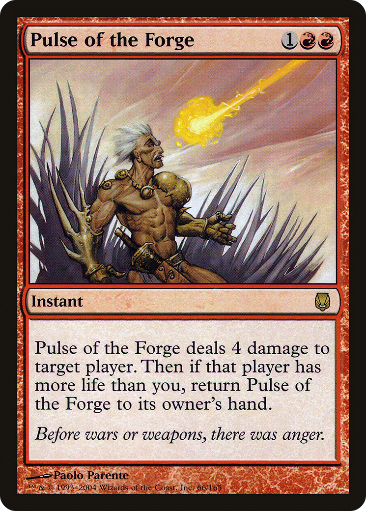 Image of Pulse of the Forge (DST-066) - Darksteel Foil