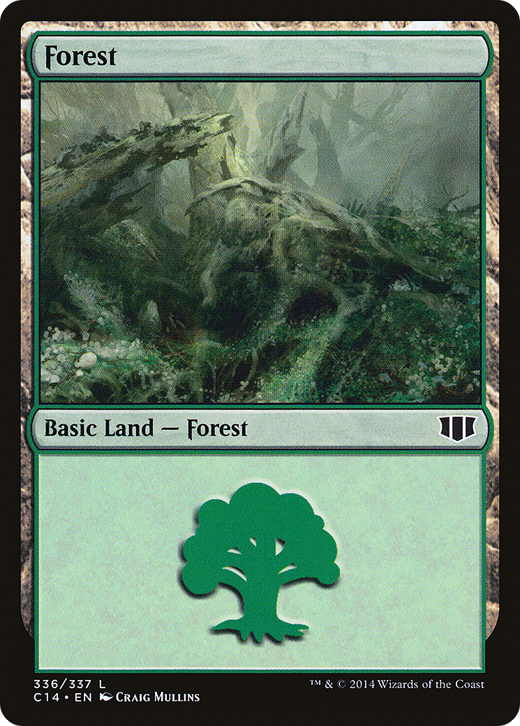 Image of Forest (C14-336) - Commander 2014