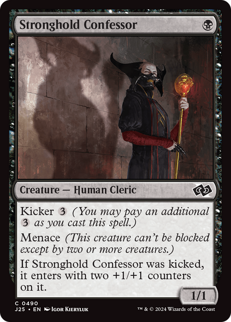 Image of Stronghold Confessor (J25-490) - Foundations Jumpstart