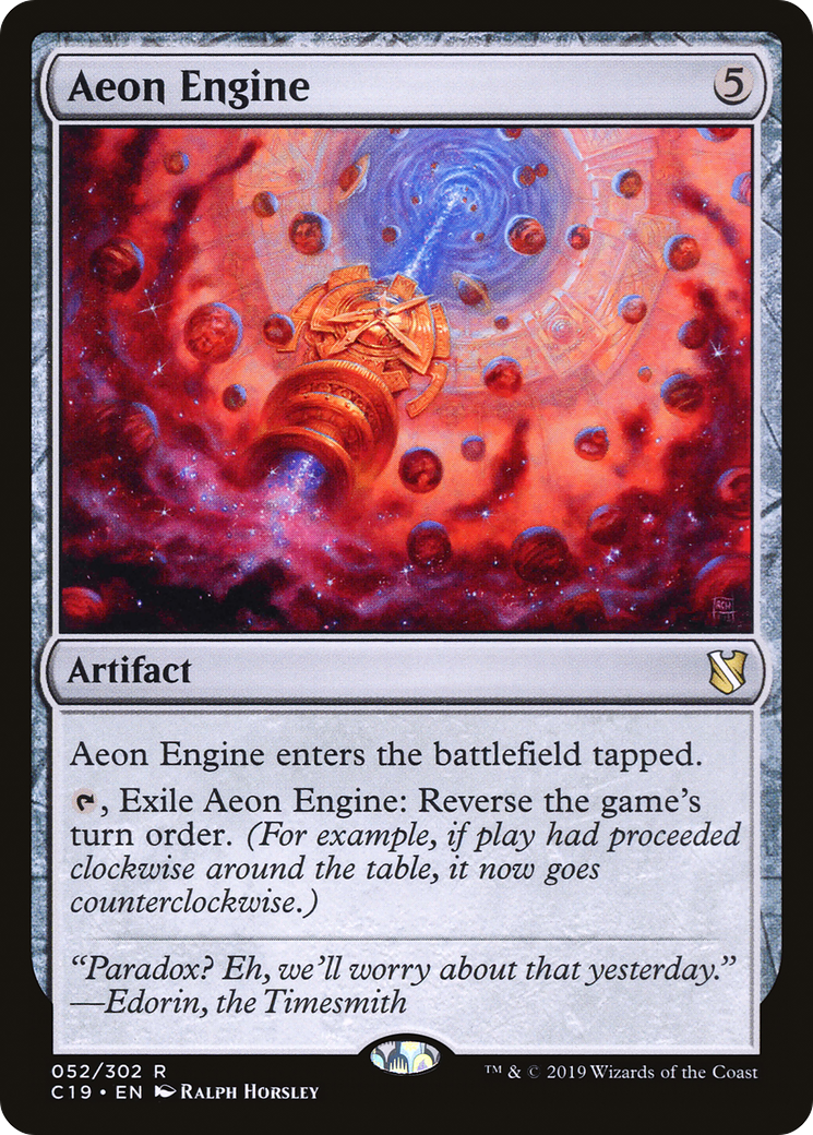 Image of Aeon Engine (C19-052) - Commander 2019