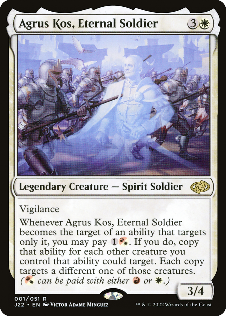 Image of Agrus Kos, Eternal Soldier (J22-001) - Jumpstart 2022