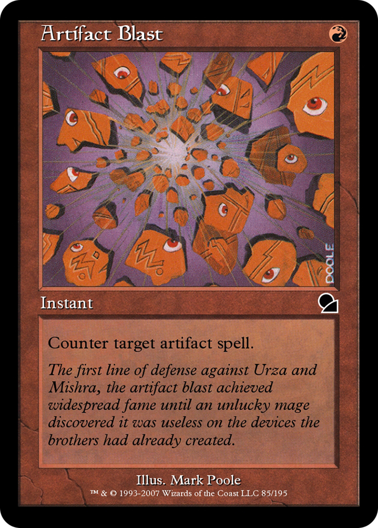 Image of Artifact Blast (ME1-085) - Masters Edition
