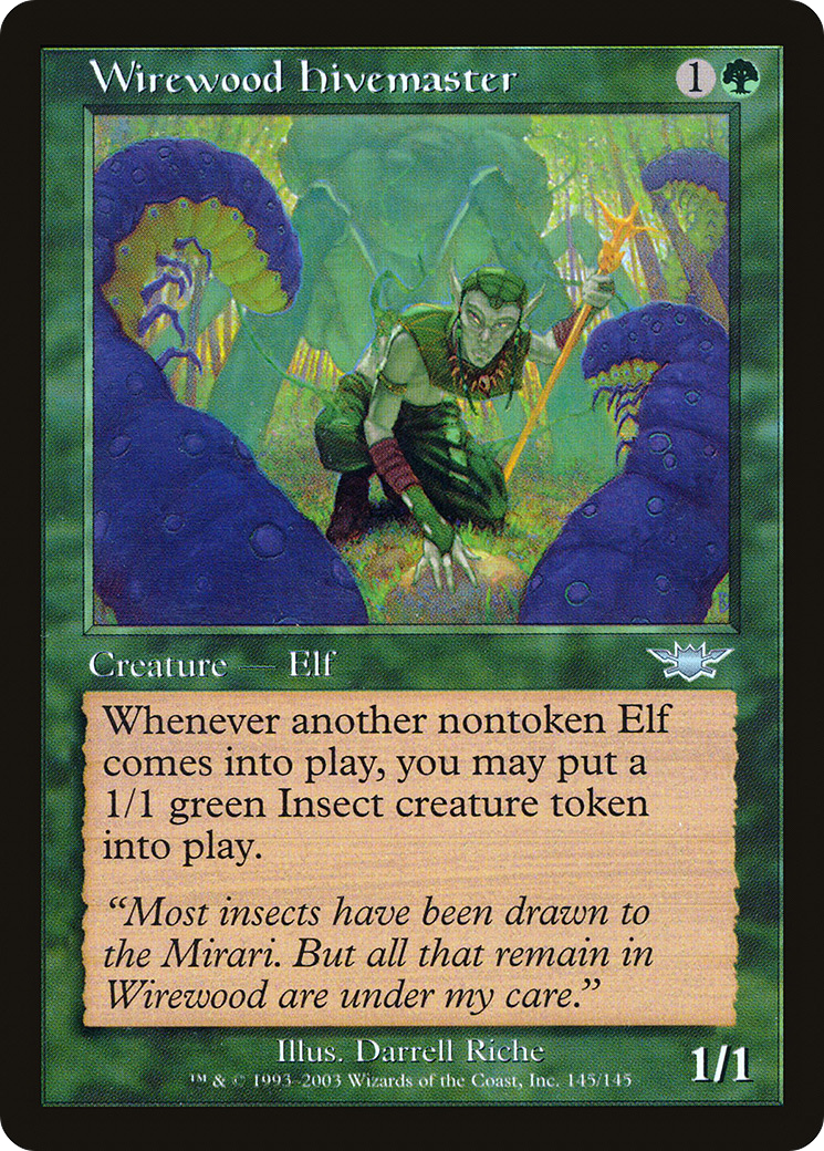 Image of Wirewood Hivemaster (LGN-145) - Legions Foil