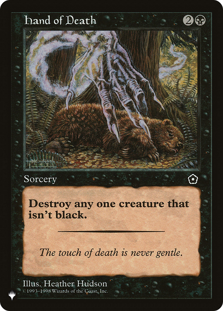 Image of Hand of Death (LIST-P02-74) - The List