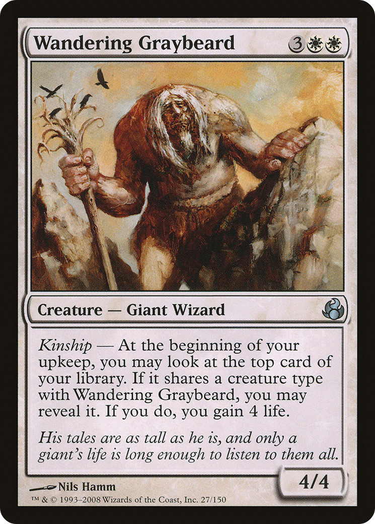 Image of Wandering Graybeard (MOR-027) - Morningtide