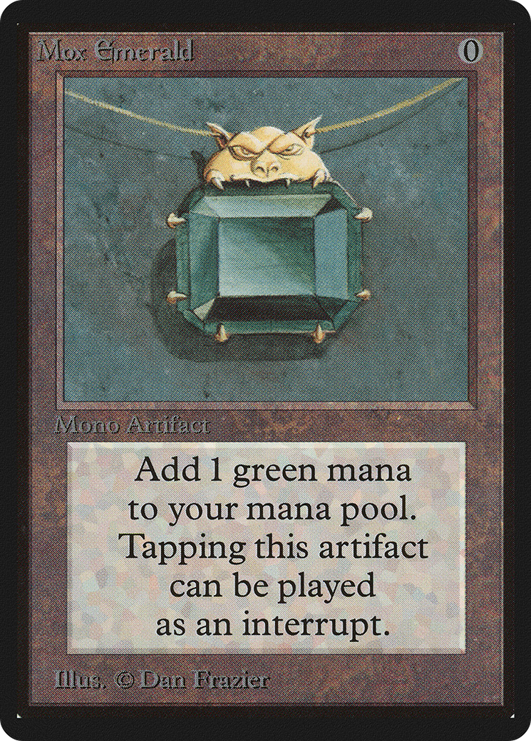 Image of Mox Emerald (LEB-) - Limited Edition Beta
