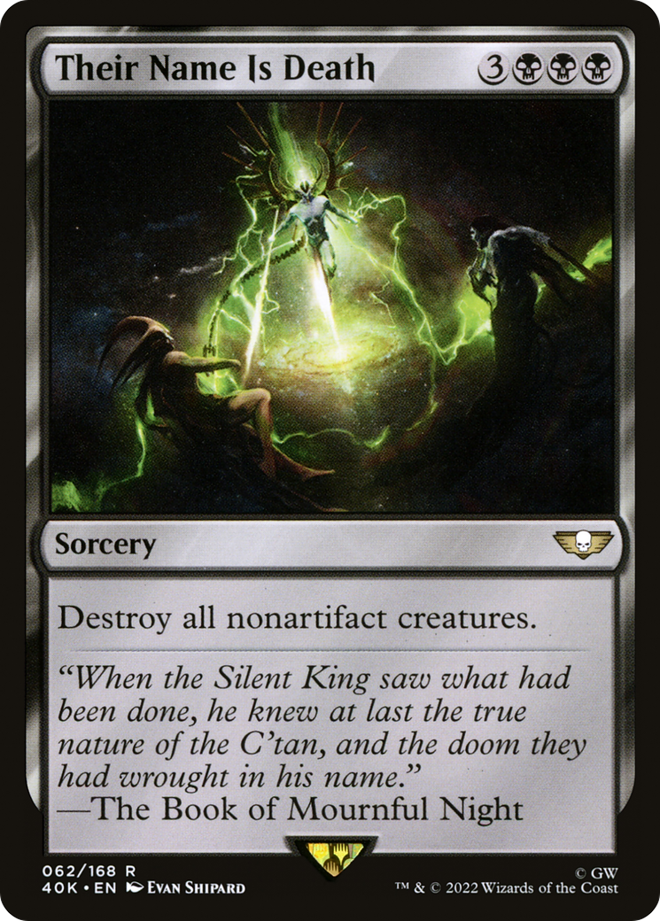 Image of Their Name Is Death (40K-062) - Warhammer 40,000 Commander
