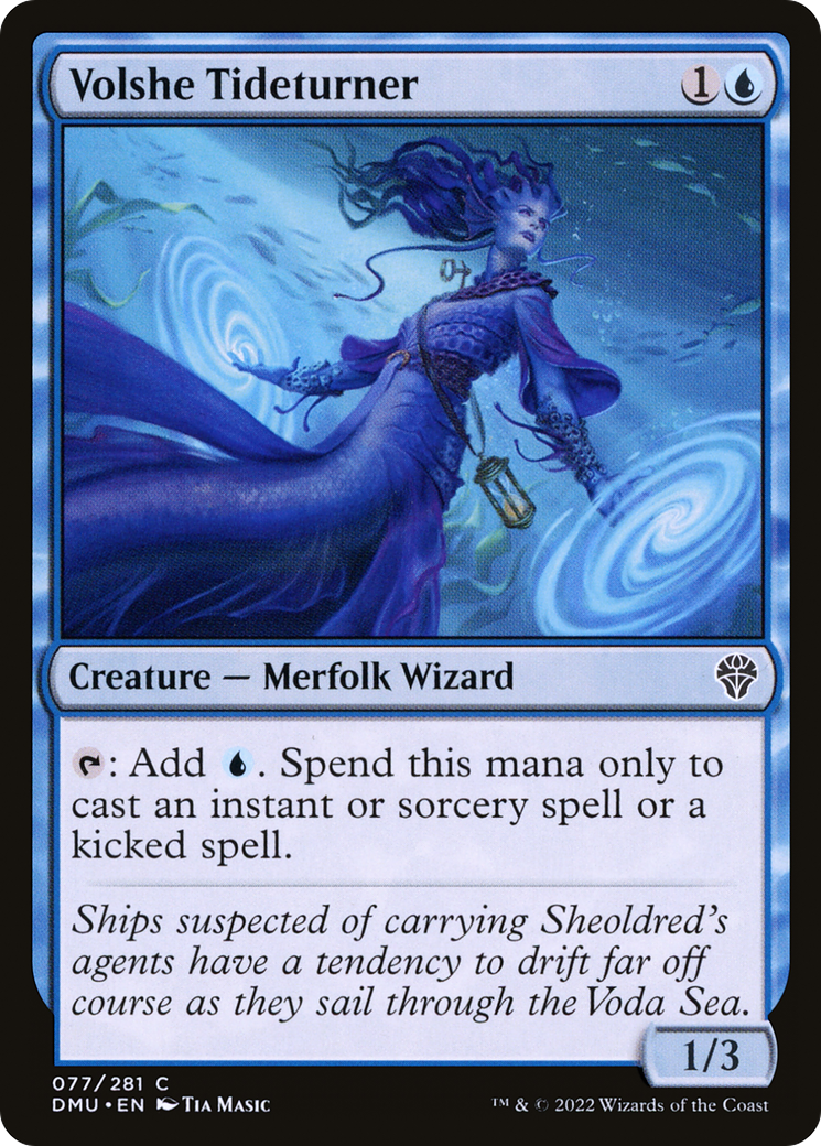 Image of Volshe Tideturner (DMU-077) - Dominaria United