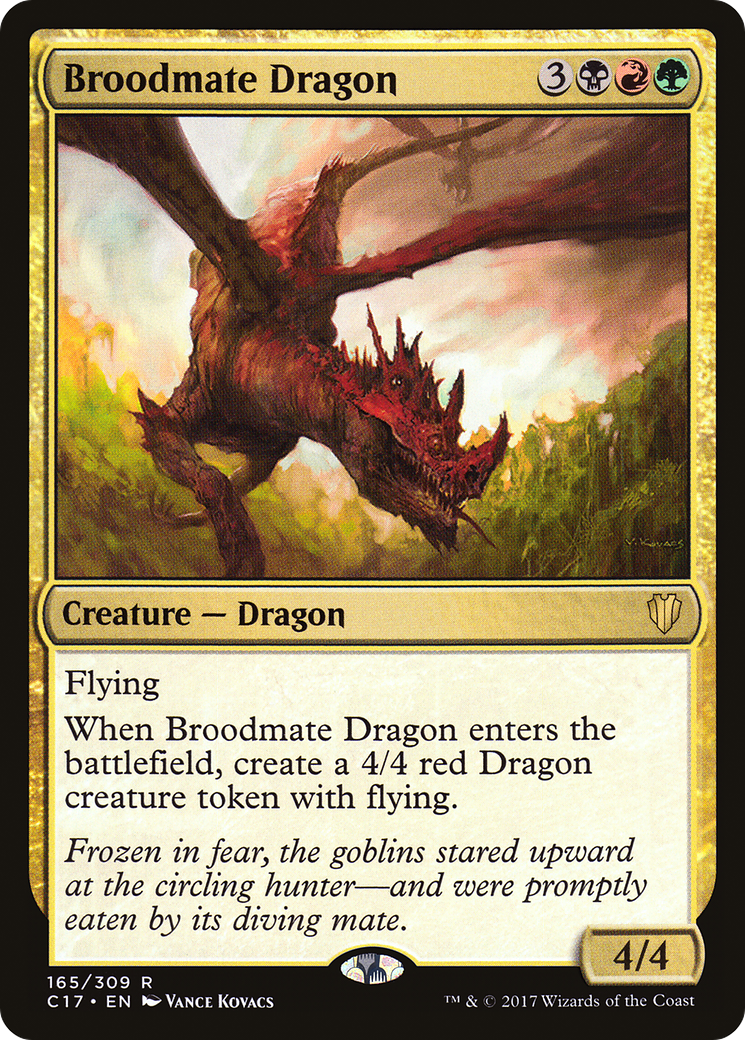 Image of Broodmate Dragon (C17-165) - Commander 2017