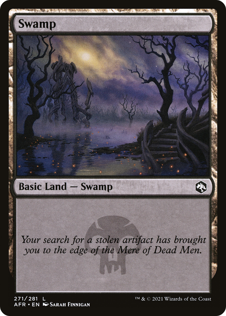 Image of Swamp (271) (AFR-271) - Adventures in the Forgotten Realms Foil